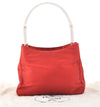 Authentic PRADA Nylon Tessuto Plastic Shoulder Hand Bag Purse Red 2386J