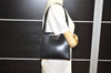Authentic GUCCI Vintage Shoulder Hand Bag Leather Black Junk 2386K
