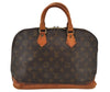 Authentic Louis Vuitton Monogram Alma Hand Bag Purse M51130 LV 2388J