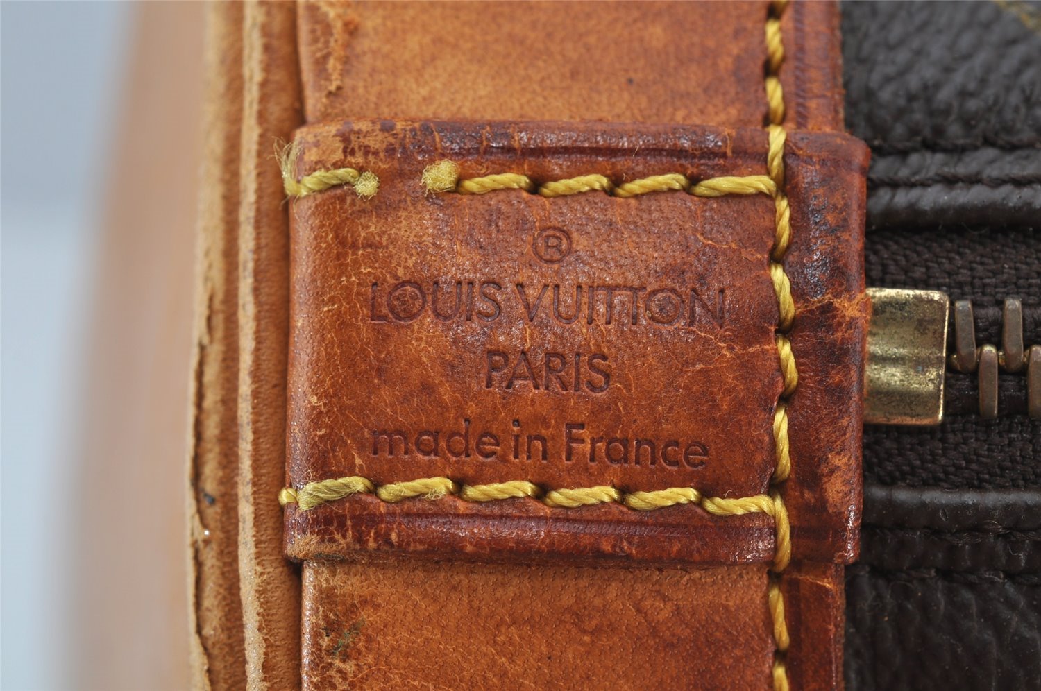 Authentic Louis Vuitton Monogram Alma Hand Bag Purse M51130 LV 2388J