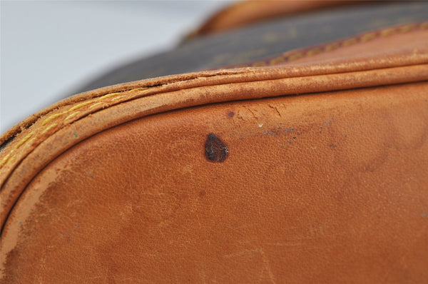 Authentic Louis Vuitton Monogram Alma Hand Bag Purse M51130 LV 2388J