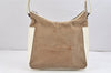 Authentic GUCCI Shoulder Tote Bag Purse Canvas Leather 0013766 Beige 2388K