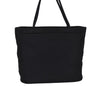 Authentic PRADA Vintage Nylon Hand Tote Bag Purse Black 2389I