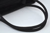Authentic PRADA Vintage Nylon Hand Tote Bag Purse Black 2389I