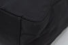 Authentic PRADA Vintage Nylon Hand Tote Bag Purse Black 2389I