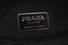 Authentic PRADA Vintage Nylon Tessuto Shoulder Tote Bag Purse Black 2389I