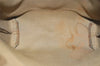 Authentic GUCCI Web Sherry Line Shoulder Tote Bag GG PVC Leather Brown 2389J