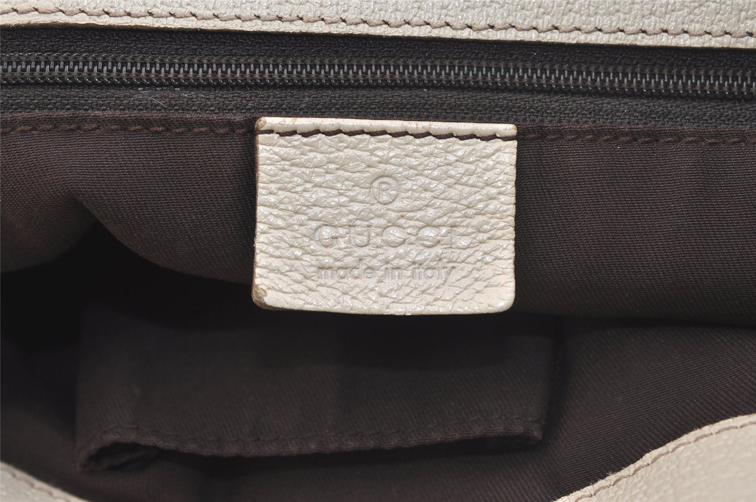 Authentic GUCCI Eclipse Shoulder Tote Bag GG Canvas Leather 120836 Brown 2389K