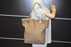 Authentic GUCCI Eclipse Shoulder Tote Bag GG Canvas Leather 120836 Brown 2389K