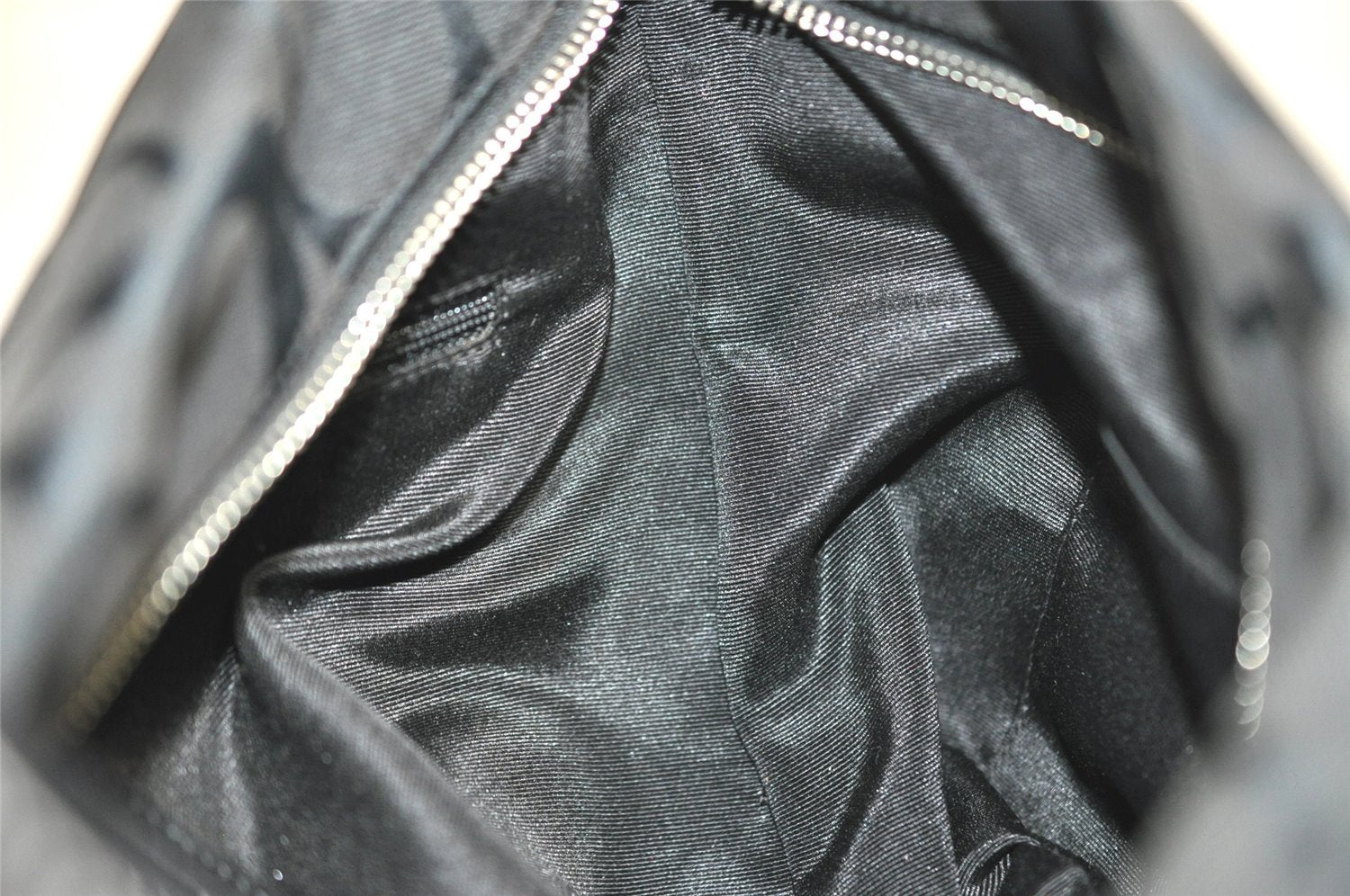 Authentic COACH Signature Shoulder Cross Bag Canvas Leather F15067 Black 2390I