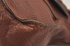 Authentic Chloe Vintage Marcie Leather 2Way Shoulder Hand Bag Purse Brown 2390J