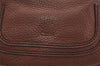 Authentic Chloe Vintage Marcie Leather 2Way Shoulder Hand Bag Purse Brown 2390J