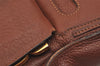 Authentic Chloe Vintage Marcie Leather 2Way Shoulder Hand Bag Purse Brown 2390J