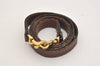 Authentic Chloe Vintage Marcie Leather 2Way Shoulder Hand Bag Purse Brown 2390J