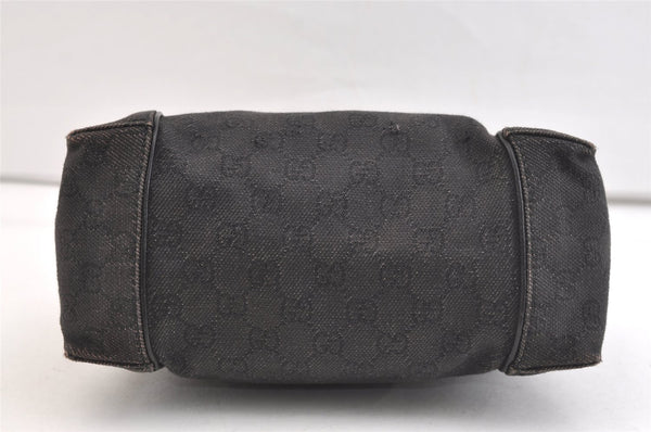 Authentic GUCCI Shoulder Hand Bag Purse GG Canvas Leather 101333 Brown 2390K