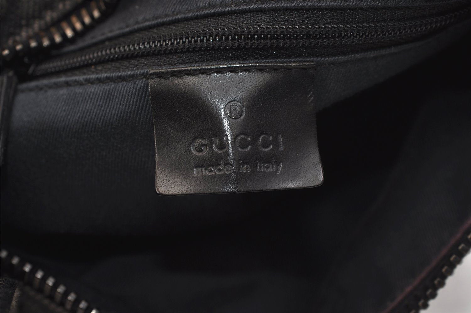 Authentic GUCCI Shoulder Hand Bag Purse GG Canvas Leather 101333 Brown 2390K