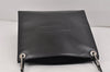 Authentic GUCCI Vintage Shoulder Hand Bag Purse Enamel Black Junk 2391K