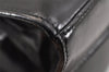 Authentic GUCCI Vintage Shoulder Hand Bag Purse Enamel Black Junk 2391K