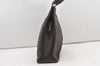 Authentic HERMES Vintage Her Line MM Hand Tote Bag Nylon Gray 2394J