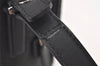 Authentic GUCCI Clutch Hand Bag Purse GG Nylon Leather 0181603 Black 2394K