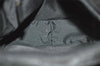 Authentic GUCCI Clutch Hand Bag Purse GG Nylon Leather 0181603 Black 2394K