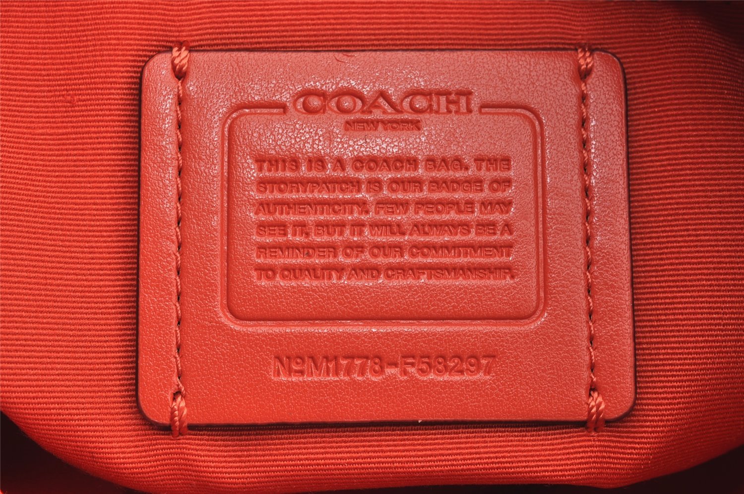 Authentic COACH Signature Shoulder Cross Body Bag PVC Leather F58297 Brown 2395I