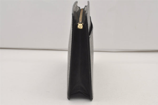 Authentic Louis Vuitton Epi Pochette Homme Clutch Hand Bag Black M52522 LV 2395J