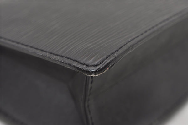 Authentic Louis Vuitton Epi Pochette Homme Clutch Hand Bag Black M52522 LV 2395J