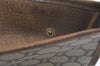 Authentic GUCCI GG Plus Clutch Hand Bag Purse GG PVC Leather Brown Junk 2395K