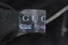 Authentic GUCCI Guccissima Twins Shoulder Tote Bag GG Leather 232957 Black 2396I