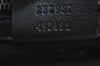 Authentic GUCCI Guccissima Twins Shoulder Tote Bag GG Leather 232957 Black 2396I