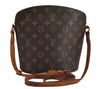 Authentic Louis Vuitton Monogram Drouot Shoulder Cross Bag M51290 Junk 2396J