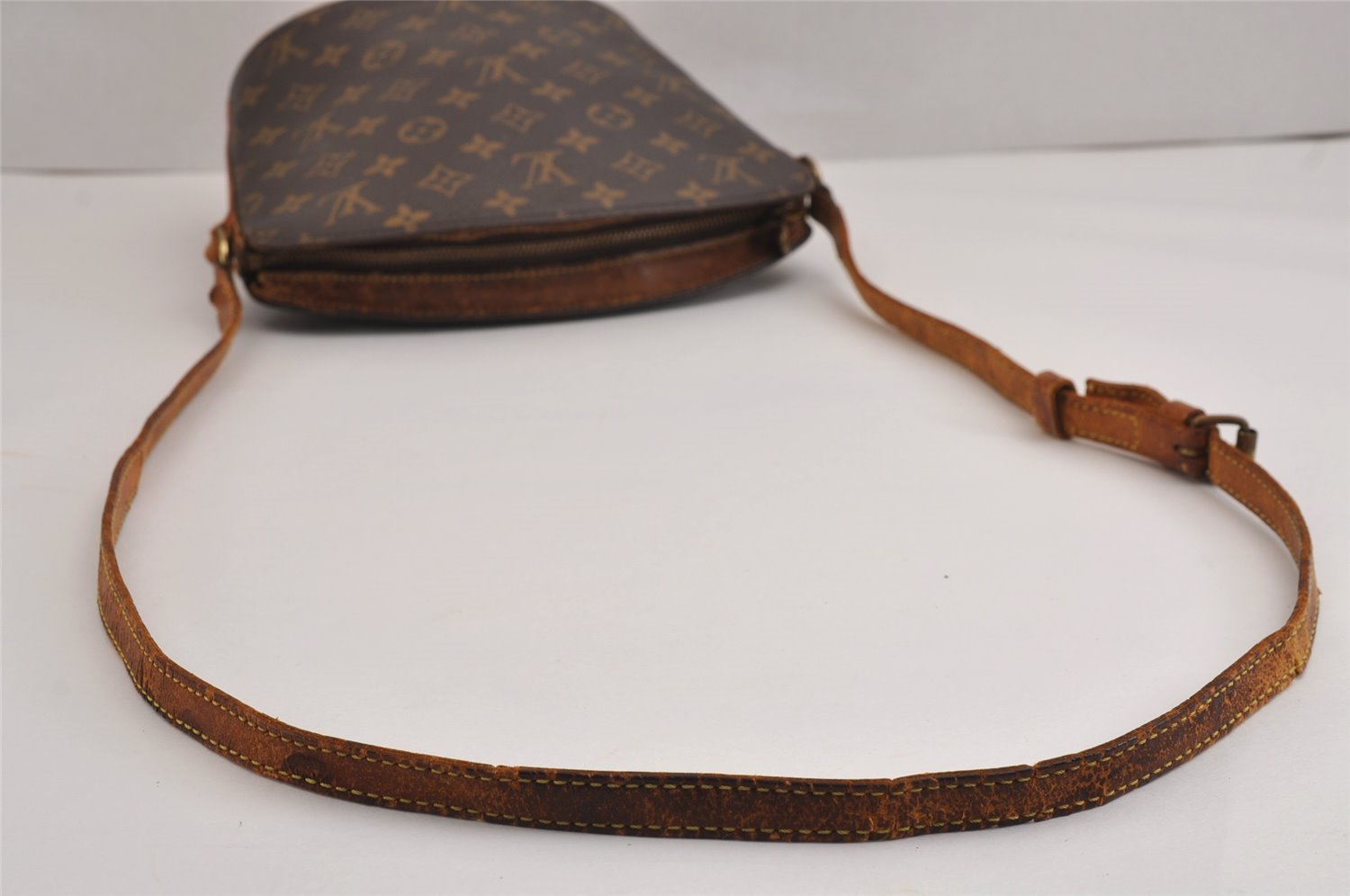 Authentic Louis Vuitton Monogram Drouot Shoulder Cross Bag M51290 Junk 2396J