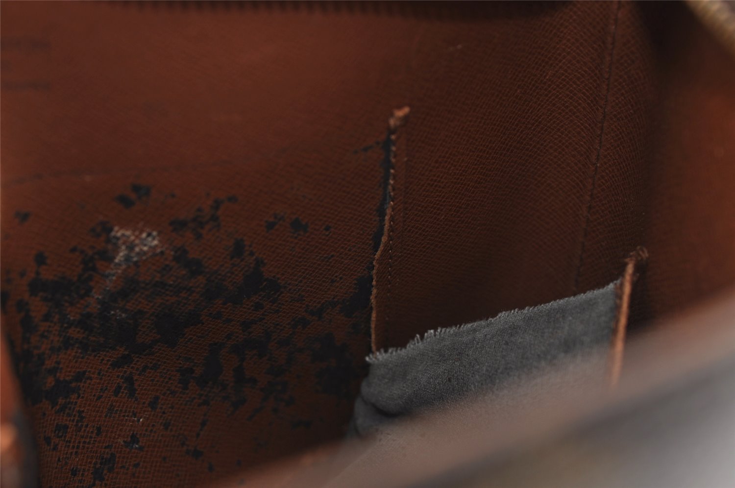 Authentic Louis Vuitton Monogram Drouot Shoulder Cross Bag M51290 Junk 2396J