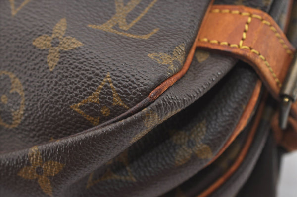 Authentic Louis Vuitton Monogram Saumur 30 Shoulder Cross Bag M42256 LV 2397J