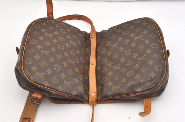 Authentic Louis Vuitton Monogram Saumur 30 Shoulder Cross Bag M42256 LV 2397J