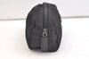 Authentic PRADA Vintage Nylon Tessuto Leather Pouch Purse Black 2397K