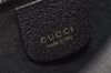 Authentic GUCCI Bamboo Vintage Shoulder Hand Bag Purse Leather Black 2398I