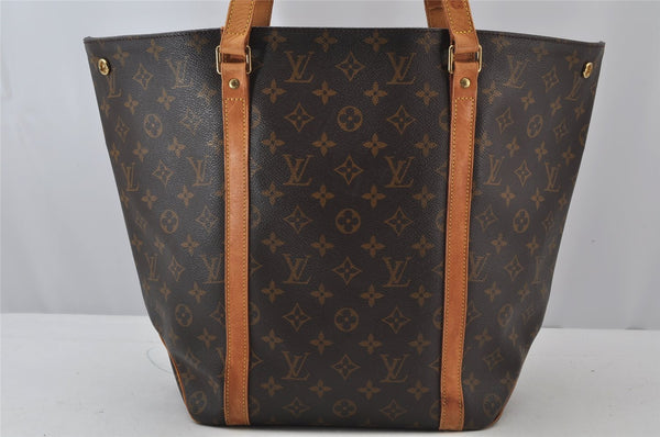 Authentic Louis Vuitton Monogram Sac Shopping PM Tote Bag M51108 LV 2398J