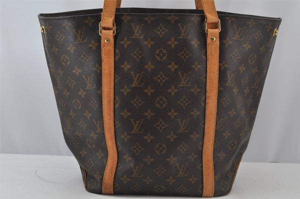 Authentic Louis Vuitton Monogram Sac Shopping PM Tote Bag M51108 LV 2398J