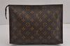Auth Louis Vuitton Monogram Poche Toilette 26 Cosmetics Pouch Old Model LV 2399J