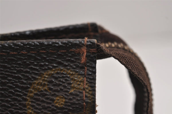 Auth Louis Vuitton Monogram Poche Toilette 26 Cosmetics Pouch Old Model LV 2399J