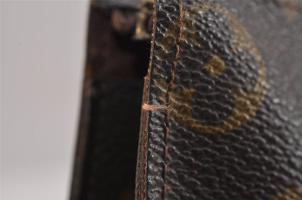 Auth Louis Vuitton Monogram Poche Toilette 26 Cosmetics Pouch Old Model LV 2399J