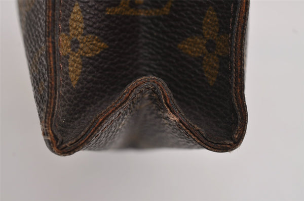 Auth Louis Vuitton Monogram Poche Toilette 26 Cosmetics Pouch Old Model LV 2399J