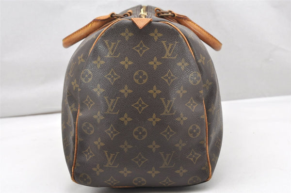 Authentic Louis Vuitton Monogram Keepall 45 Travel Boston Bag M41428 LV 2399K