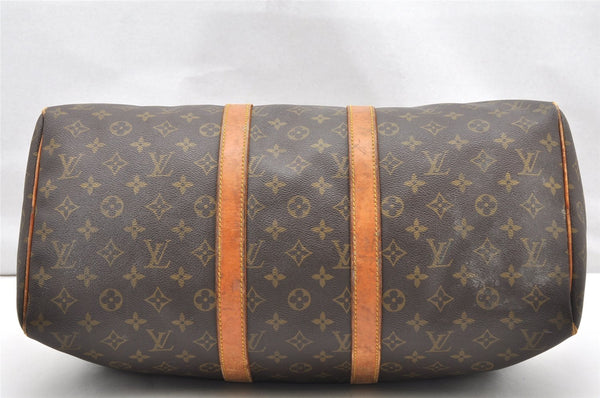 Authentic Louis Vuitton Monogram Keepall 45 Travel Boston Bag M41428 LV 2399K