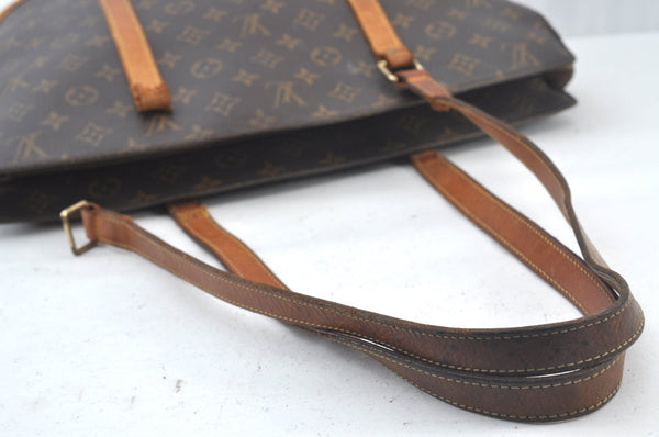 Authentic Louis Vuitton Monogram Babylone Shoulder Tote Bag M51102 LV Junk 2400J