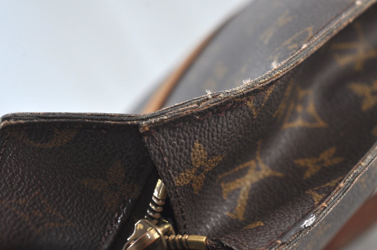 Authentic Louis Vuitton Monogram Babylone Shoulder Tote Bag M51102 LV Junk 2400J