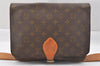 Authentic Louis Vuitton Monogram Cartouchiere GM Shoulder Bag Old Model 2401J