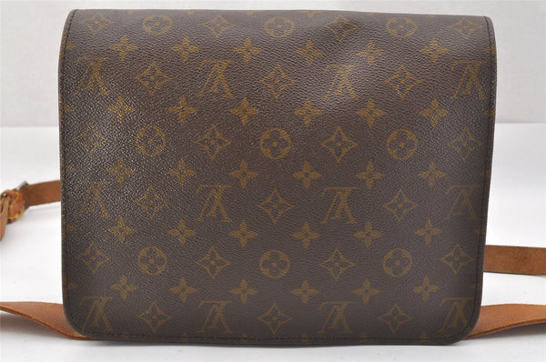 Authentic Louis Vuitton Monogram Cartouchiere GM Shoulder Bag Old Model 2401J